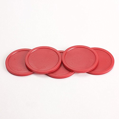 5Pcs Red ABS 2-inch Mini Air Hockey Table 50mm Puck Children Table - Thumbnail 2
