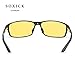 HD Night Driving Glasses Polarized Anti-glare Rain Day Night Vision Safe Glasses (Black-1)