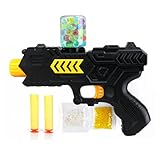 Polade 2-in-1 Shooting Gun Toy Foam Dart and Water Polymer Ball