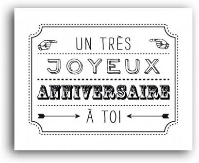 Tampon Bois Toga Joyeux Anniversaire 1 Amazon Fr Cuisine Maison