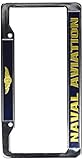 Naval Aviation Chrome License Plate Frame