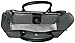 Sahara Tote Tote Bag, BLACK-SILVER/BLACK/BLACK-WHITE, One Size