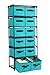 HOMEFORT Dresser for Bedroom, Fabric Dresser,Chest of Drawers, Large Capacity Storage Organizer Tower for Closet, Living Room, Hallway, Entryway