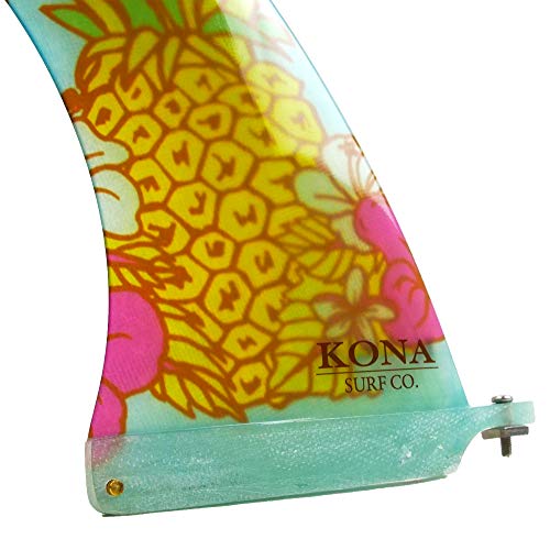 image for KONA SURF CO. Classic Single Center Fin for Longboard, Surfboard and P