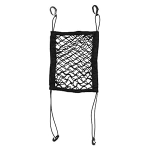 Car Dog Barrier, Auto Seat Net Organizer Universal Stretch Car Seat Storage Mesh Mesh Cargo Net Hook Pouch Holder for…