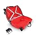 Trunki Ride-On Kids Suitcase | Tow-Along Toddler Luggage | Carry-On Cute Bag with Wheels | Kids Luggage and Airplane Travel Essentials: Harley Ladybug Red