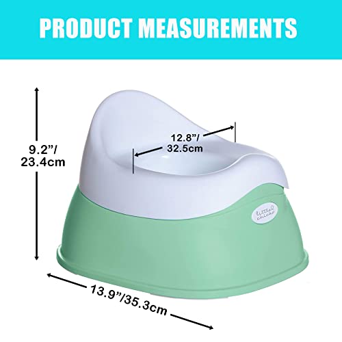 Little Chicks EasyClean Potty Training Toilet Chair, Built in Splash