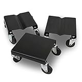 Stark 3PCS Set Snowmobile Dolly Moving Rollers