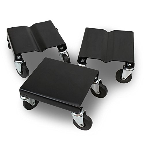 Stark 3PCS Set Snowmobile Dolly Moving Rollers