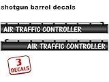 Shotgun Barrel Decal Sticker AIR Traffic Controller Waterfowl Hunting .75