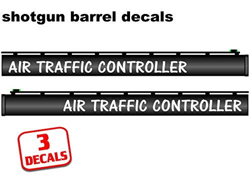 Shotgun Barrel Decal Sticker AIR Traffic Controller Waterfowl Hunting .75