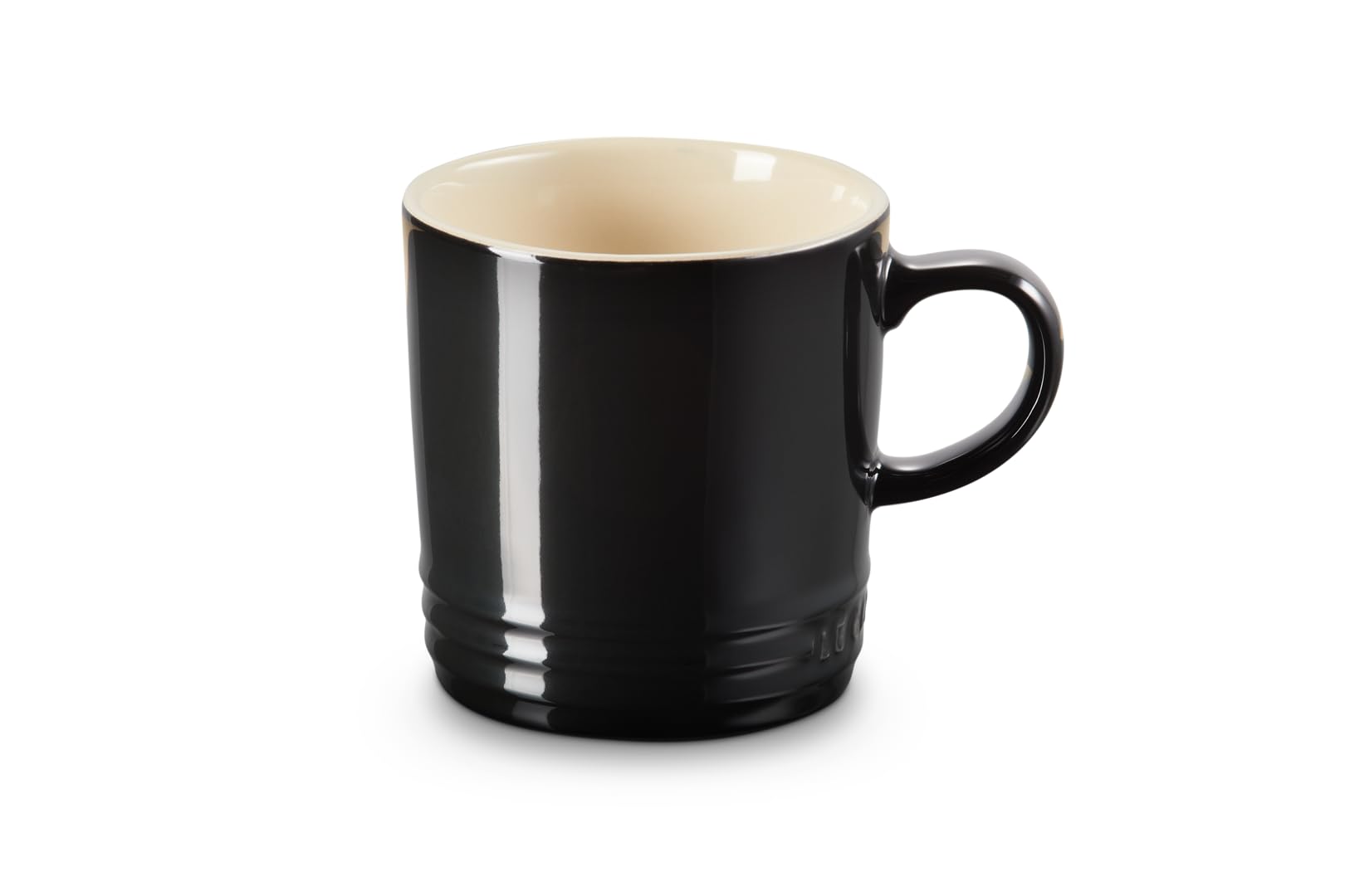 LE CREUSET Stoneware Coffee Mug, 350 ml, Black Onyx, 70302351400002 — image 1