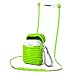 Aopetio Airpods Case, Protective Silicone Skin Cover for Apple Airpods with Magnetic Strings/Strap (Green)