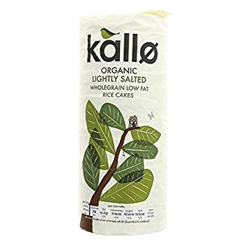 Kallo - Organic Lightly Salted Rice Cakes - 130g