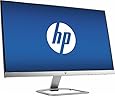 HP 27" Widescreen IPS LED Flat-panel HD Monitor, 1920x1080 at 60Hz, 7ms response time, 178 degrees horizontal and vertical viewing angles, 10,000,000:1 dynamic contrast ratio, HDMI