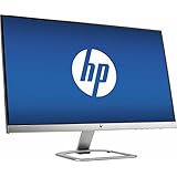 HP 27" Widescreen IPS LED Flat-panel HD Monitor, 1920x1080 at 60Hz, 7ms response time, 178 degrees horizontal and vertical viewing angles, 10,000,000:1 dynamic contrast ratio, HDMI