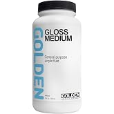 Acrylic Medium Golden Polymer Medium 16 oz