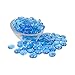 Artisan Supply Royal Blue Glass Gems 1 Lbs. — Fills 1 1/4 Cups Vol. —Non-Toxic Lead Free Vase Filler, Table Scatter, Aquarium Fillers — Beautiful, Smooth, Fun, Vibrant Colors Crafted in The USA