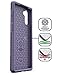 ENCASED Protective Galaxy Note 10 Case Purple (2019 Rebel Armor) Military Grade Heavy Duty Full Body Cover (Samsung Note 10)