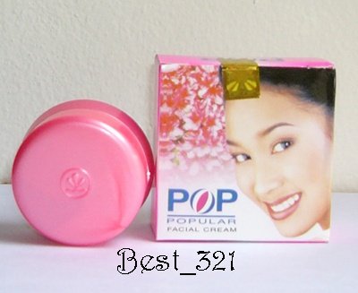 Pop Popular Facial Cream Whitening Acne Pimple