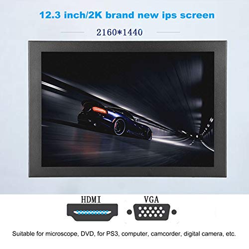 ASHATA-Portable-Computer-MonitorIPS-Screen-2K-Gaming-HDMI-PC-Display-Computer-AccessoriesUltra-Slim-IPS-Screen-Gaming-Monitor-with-HDMI-and-VGA-Interface-110240VBlack