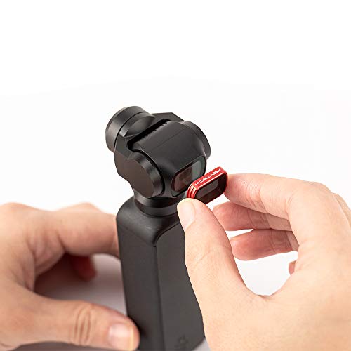 PGYTECH Diving Filter Set for OSMO Pocket (Magenta/SNOPKEL/RED PRO) with Luckybird USB Reader