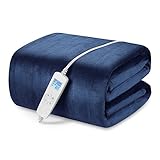 Electric Heated Blanket Queen Size 84" x 90" with 6