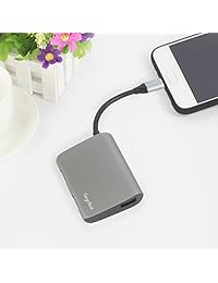 USB C Hub, gogotool USB C adaptador con puertos USB 3.0, 2 puertos USB 2.0 para MacBook Pro, Samsung Galaxy S8 S8 +,  Pixel, LG G5 y más apoyo OTG