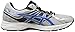 ASICS Men's Gel Contend 3 Running Shoe, Silver/Electric Blue/Black, 8.5 4E US