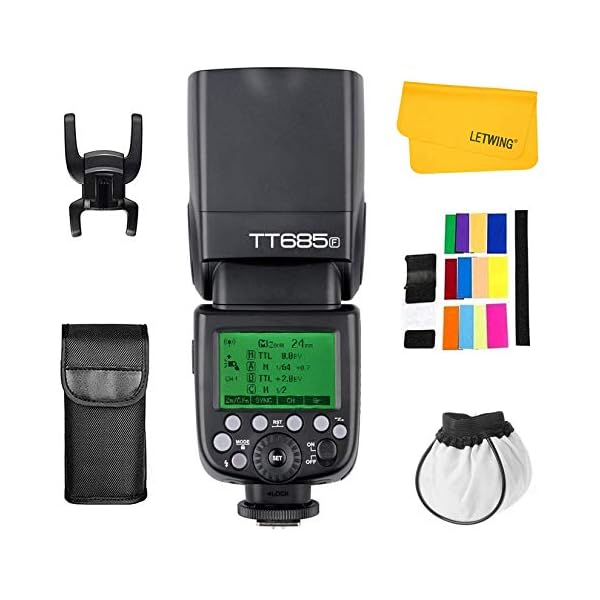 Godox TT685F HSS TTL GN60 Blitzgerät Kompatibel Speedlite für Fujifilm Kamera Fuji X-T2 X-T1 X-T1 X-T1 X-Pro1 X100F
