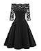 EvoLand Women's Plus Size Elegant Party Dresses For Women Special Occasion, Black, XX-Large