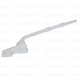 Toilet Tank Flush Lever Replacement for American Standard, 28 Degree Angle Arm, White