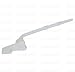 Toilet Tank Flush Lever Replacement for American Standard, 28 Degree Angle Arm, White