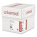 Universal 15801 Computer Paper, 18lb, 9-1/2 x 11, Letter Trim Perforations, White, 2700 Sheets