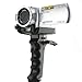 JJC HR-DV Pistol Grip Handle Stabilizer for Sony DV Camcorder with A/V R or LANC Port & Blackmagic Pocket Cinema Camera(BMPCC)