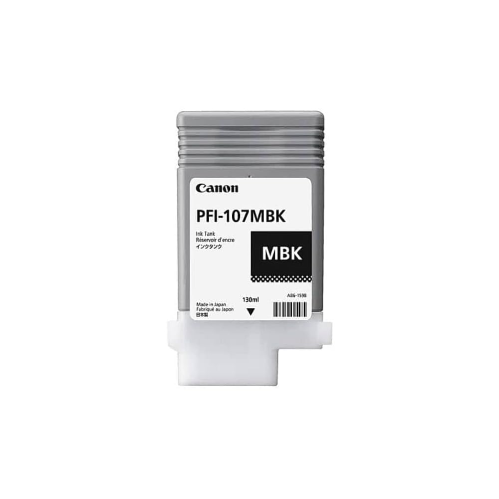 Canon 107 130 ml Ink Cartridge - Matte Black