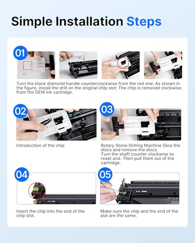 GPC IMAGE 219X Toner Set Compatible with HP Color LaserJet Pro 3302fdwg (with Chip), 219X W2190X Toner for 3202DW 3302SDWG 3302FDNG 3302FDW 3302SDW (Black Cyan Magenta Yellow 4-Pack)