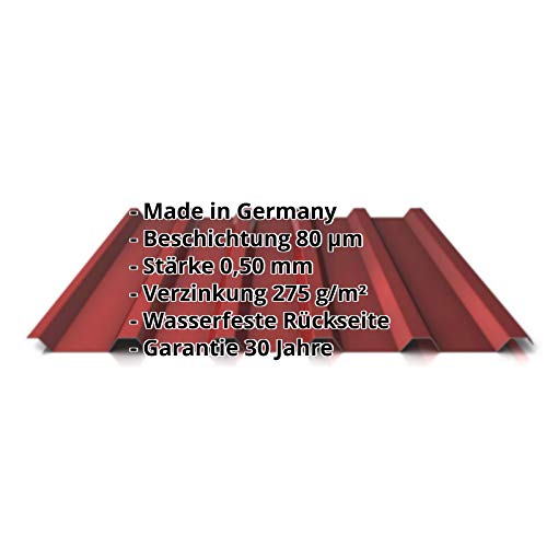 Trapezblech | Profilblech | Dachblech | Profil PS35/1035TR | Material Stahl | Stärke 0,50 mm | Beschichtung 80 µm… – Bild 3