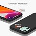 TORRAS Liquid Silicone Compatible for iPhone 11 Case 6.1-Inch, Soft Case, Full-Body Protective case with Microfiber Lining, Black