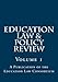 Education Law & Policy Review: Volume 1 by Dr. John Dayton