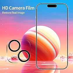Pehael [2+2 Pack] iPhone 15 Privacy Screen