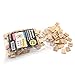 Fuhaieec Scrabble tiles Complete set 200 wooden letter