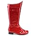 Funtasma Men's Hero 100 Engineer Boot, Red Patent, Medium/10-11 M US
