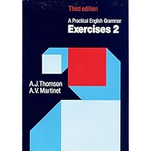 A Practical English Grammar 4th Edition By Aj Thomson