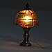 goldblue 1/12 Dollhouse Miniature Shape Lampshade LED Desk Lamp Light