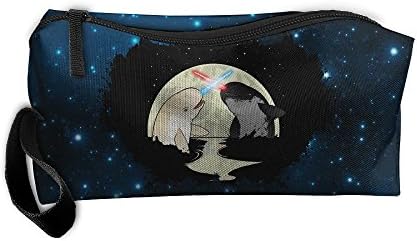 Narwhal Sea Life Pencil Bag Durable Pouch Zipper Big Capacity Trave Makeup Cosmetic Bag Organizer Bag