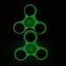 AnnVan Tri-Spinner Fidget Hand Spinner Toy - Engineering Plastics Material Durable Ultra High Speed Bearings - Good for ADHD EDC and Focus Anxiety Relief (Luminous White)
