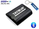 Yatour Bluetooth Car Adapter for Volvo Sc Radio Hands Free Call / Aux Input / USB Charger Port Fits:sc700 Sc800 Sc801 Sc802 Sc803 Sc814 Sc815 Sc816 Sc836 Sc900 Sc901 Sc905