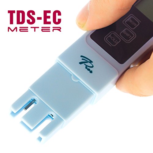 7Pros TDS Meter | Digital Test Pen, 3-in-1 Water Quality Tester (TDS, EC & Temp) | High Accuracy | Pocket Size Testing Tool For Hydroponics, Ro System, Pool, Aquarium, Spa and Saltwater Tanks