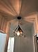 YOBO Lighting Polygon Loft Art Deco Vintage Wire Pendant Kitchen Chandeliers, Oil Rubbed Bronze